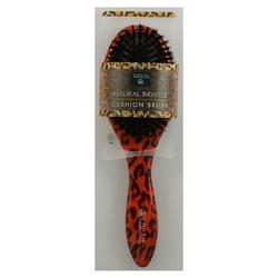 REGULAR LEOPARD BRISTLE HAIR BRUSH 1 UNIT