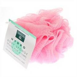 HYDRO BODY SPONGE W/HAND STRAP-PINK 1 UNIT