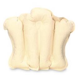 TERRY COVERED BATH PILLOW-NATURAL 1 UNIT