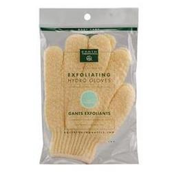 EXFOLIATING HYDRO GLOVES-NATURAL 1 UNIT