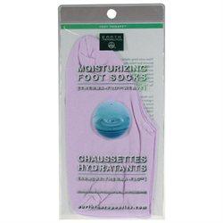 MOISTURIZING FOOT SOCKS SOLID COLOR-LAVENDER 1 PAIR