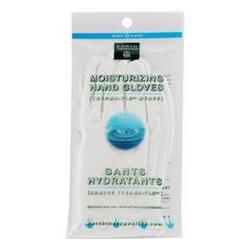 MOISTURIZING HAND GLOVES SOLID COLOR-WHITE 1 PAIR