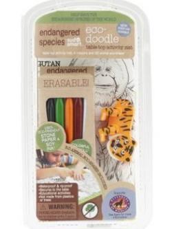 ENDANGERED SPECIES ECO-DOODLE ACTIVITY PLACEMAT 1 UNIT
