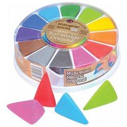 ECO WEDGE CRAYONS 12 CT