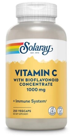 Vitamin C with Bioflavonoid Concentrate (1000mg) 250 Vcaps