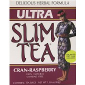 ULTRA SLIM CRAN-RASPBERRY, 24 HERBAL TEA BAGS
