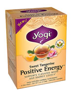 SWEET TANGERINE POSITIVE ENERGY TEA 16 BAG