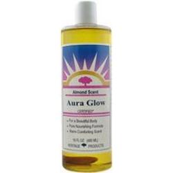 AURA GLOW SKIN LOTION ALMOND 16 OZ