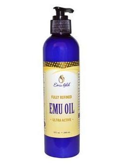 Emu Oil Certified Pure Grade A Extra Strength 8 oz