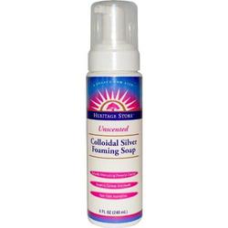 COLLOIDAL SILVER FOAMING SOAP UNSCENTED 8 OZ