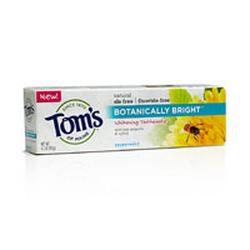 BOTANICALLY BRIGHT SLS-FREE WHITENING PASTE PEPPERMINT 4.7 OZ