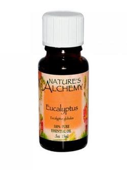 100% PURE ESSENTIAL EUCALYPTUS OIL 05.OZ