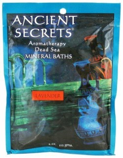 Dead Sea Bath Salts Lavender Counter Display 12 pc