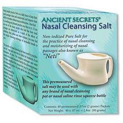 NASAL CLEANSING SALT 40 PKT