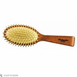 HAIRBRUSH BAMBOO LARGE OVAL WOOD PINS 5122 1 UNIT