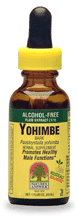 YOHIMBE 1% ALCOHOL FREE EXTRACT 1 OZ