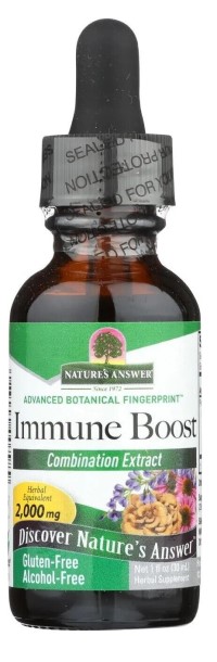 IMMUNE BOOST HERBAL SUPPLEMENT ALCOHOL FREE 1 OZ