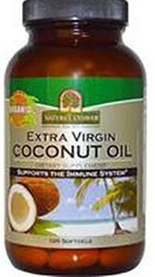 ORGANIC EXTRA VIRGIN COCONUT OIL SOFT GEL 120 SOFTGEL