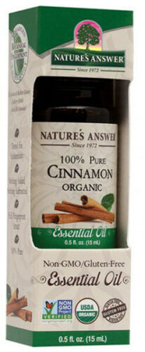 ESSENTIAL OIL ORGANIC CINNAMON 0.5 OZ