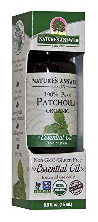 ORGNIC PATCHOULI ESSENTIAL OIL 0.5 OZ