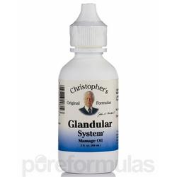 NOURISH GLANDULAR SYSTEM MASSAGE OIL 2 OZ