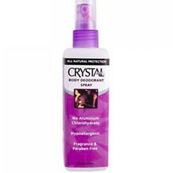 CRYSTL BODY,SPRAY DEOD 4 OZ