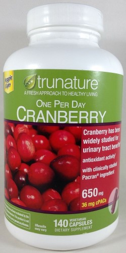 CRANBERRY 650MG 140 SOFTGELS 