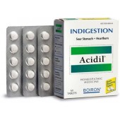 ACIDIL HEARTBURN TABS 60