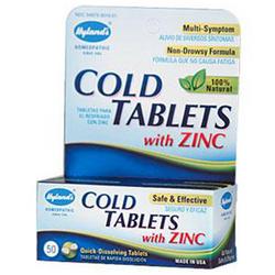 COLD TABLETS WITH ZINC 50 TAB