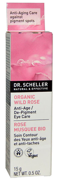 ANTI-AGING DE-PIGMENT EYE CARE ORGANIC WILD ROSE 0.5 OZ