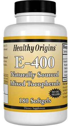 NATURAL VITAMIN E400IU SG180