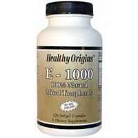 NATURAL VITAMIN E 1000IU 120
