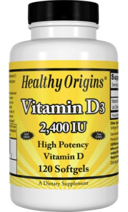 VITAMIN D3 2,400 IU (LANOLIN) 120 SOFTGEL