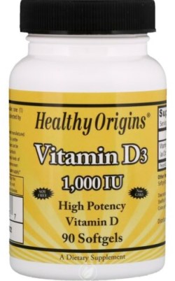 VITAMIN D3 1,000 IU (LANOLIN) 90 SOFTGEL