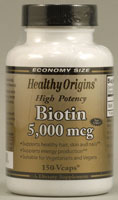 BIOTIN 5,000 MCG 150 CAPVEGI