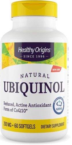 UBIQUINOL 200MG SOY FREE NON-GMO 60 SOFTGEL