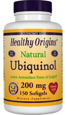 UBIQUINOL 200MG SOY FREE NON-GMO 150 SOFTGEL