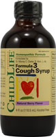 FORMULA 3 COUGH SYRUP NATURAL CHERRY 4 OZ