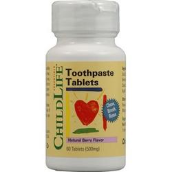TOOTHPASTE TABLETS NATURAL BERRY 60 TAB