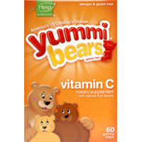 YUMMI BEAR VITAMIN C 60 BEARS