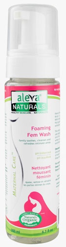 ALEVA NATURALS FOAMING FEM WASH 6.7 OZ