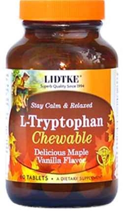 L-TRYPTOPHAN MAPLE VANILLA CHEWABLE 60 TABLET