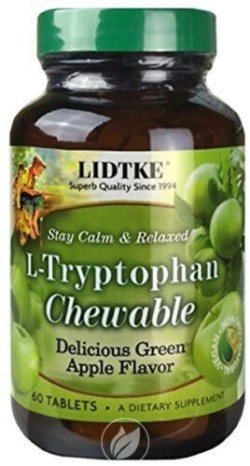 L-Tryptophan Chewable Green Apple 60 tablet