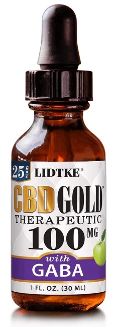 CBD GOLD W/ GABA 100 MG 1 OUNCE