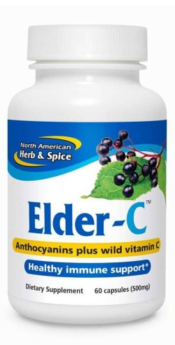 ELDERBERRY PLUS WILD VITAMIN C CAPSULES 60 CAPSULE