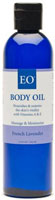 BODY OIL FRENCH LAVENDER 8 OZ