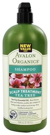 SHAMPOO, SCALP TREATMENT - TEA TREE 32 OZ