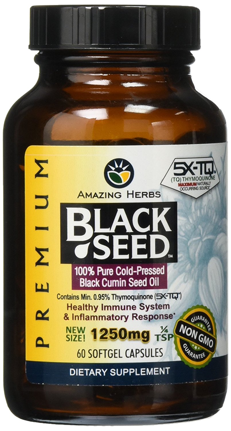 PREMIUM BLACK SEED OIL 1250MG 60 SOFTGEL