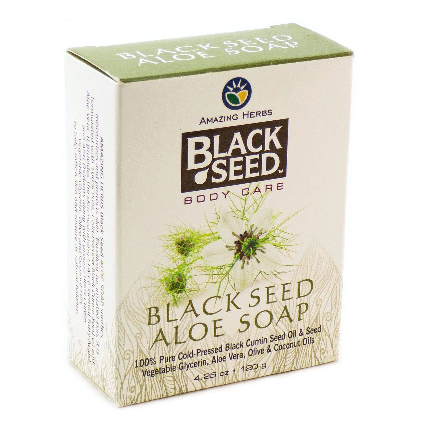 BLACK SEED OATMEAL & HONEY SOAP 4.25 OZ