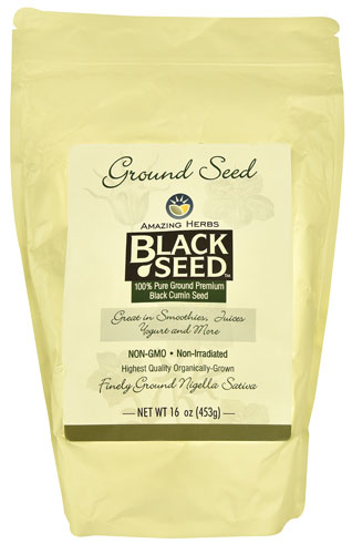 BLACK SEED GROUND SEED 16 OZ